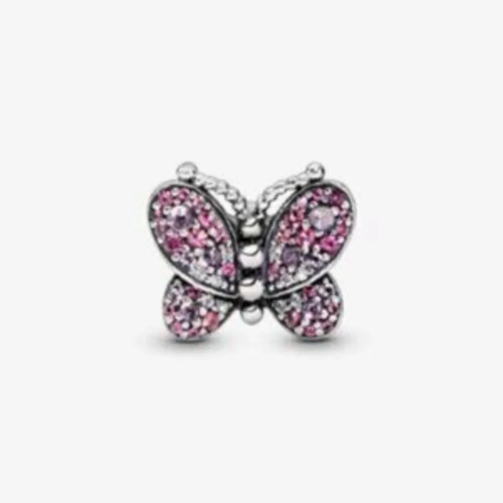 Pandora Pink Pav?? Butterfly Charm